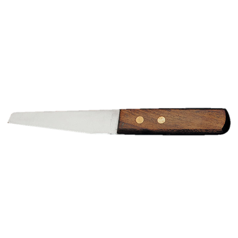 Boot Knife with Wooden Handle