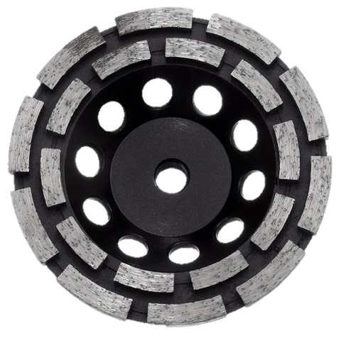 Double Row Diamond Cup Wheel 125mm