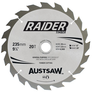 Timber Cutting Blade 2350mm 25 Bore 20T