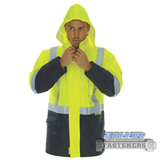 Rain Jacket Y/Navy Reflect - 4X-Large