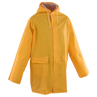 PVC Rain Jacket Yellow - X-Large