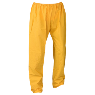 PVC Rain Pants Yellow - Medium