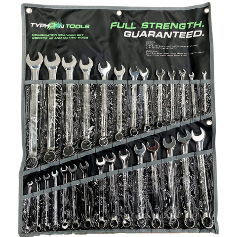 Spanner Set AF & Metric Combination 28Pc