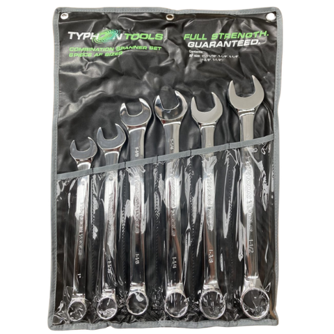 Spanner AF Combination Set 1 - 1-1/2 6Pc