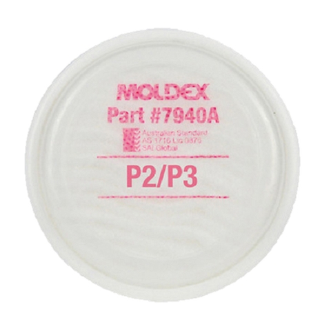 Moldex 7940A P2/P3 Disc Filter Pair