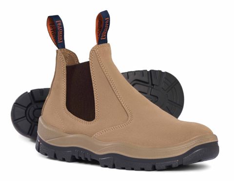 Mongrel E/Sided Boot Suede Wheat 10