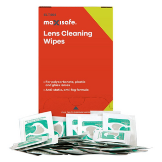 Maxisafe Lens Cleaning Wipes A/Fog Pk100