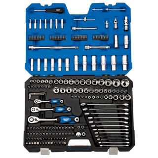 Draper 214 Pce 1/4" 3/8" 1/2" Tool Kit