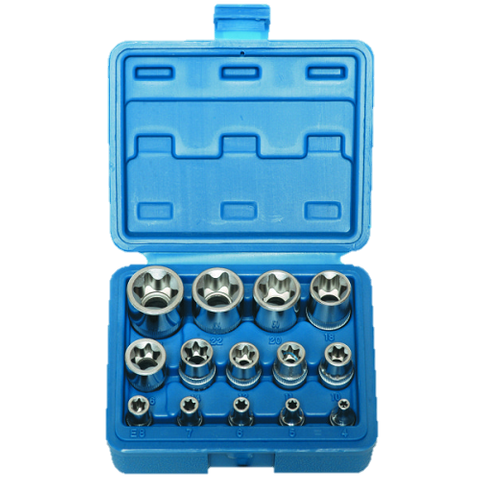 Socket Set E-Type 14 Pce