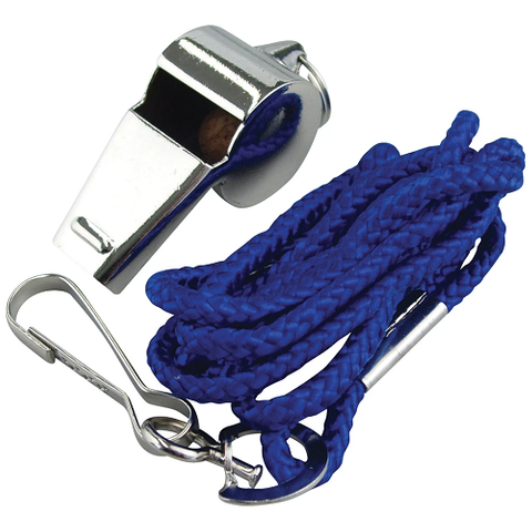 Metal Whistle with Lanyard CF101