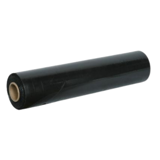 Stretch Wrap Black 500mm x 400M 23UM