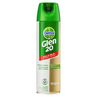 Glen 20 Deoderiser 175g Aerosol