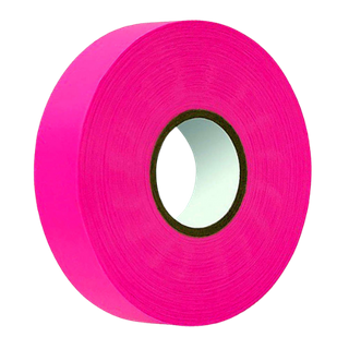 Flagging Tape 25mm x100m Fluro Pink