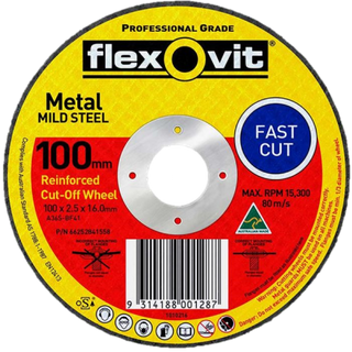 Cut-Off Wheel 100x2.5x16mm Flexovit