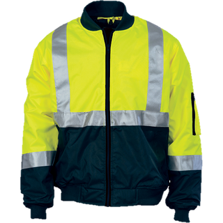 Jacket Bomber Hi-Vis Reflect Y/Navy L