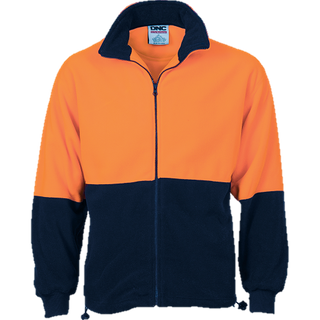 Polar Fleece Jumper F/Z O/N - 2X-Large