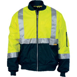 Flying Jacket Hi-Vis Reflect Y/Navy 2XL