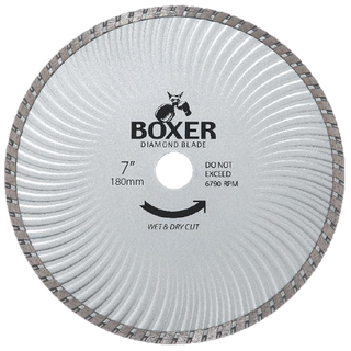 Diamond Cutting Wheel 185mm Super Turbo