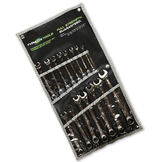 Spanner Set Typhoon Metric 15 Pce 7-21MM