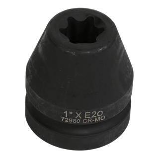 Impact Socket 1 Inch Dr x E20 Torx