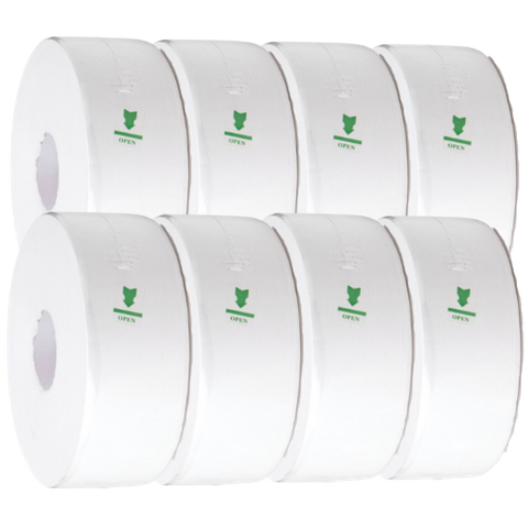 Toilet Paper 2 Ply 6705 Jumbo 300M Pk 8