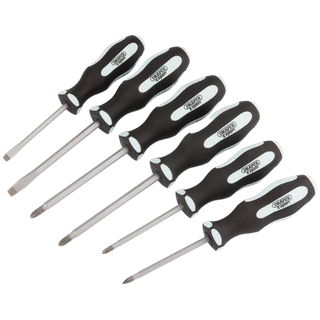 Draper Screwdriver Set Tang Thru 6 Pce