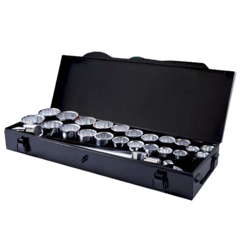 Socket Set 27 Pce 3/4" Dr AF & Metric