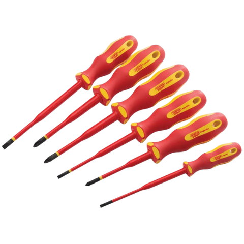 Draper 6 Piece Insulated S/drivers 1000V