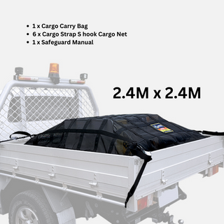 Safeguard Cargo Net Dual Cab 2.4M x 2.4M