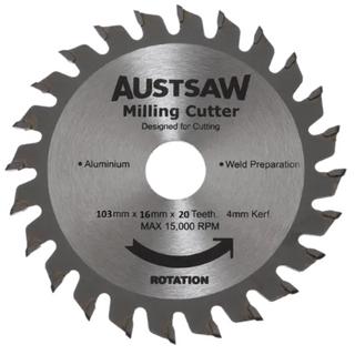 Austsaw Milling Blade 103mm x 16 x 20T