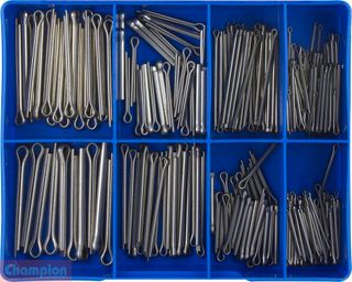 Champion Kit Split Pins Metric S/Steel