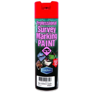 Survey Marking Paint Red 350G