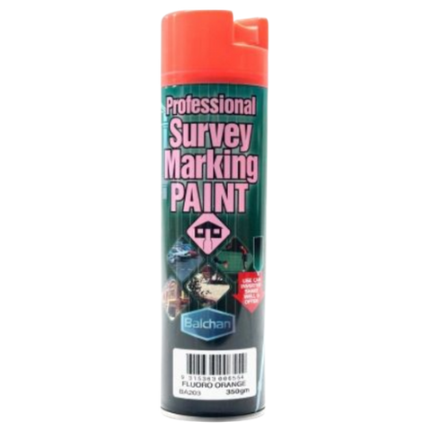 Survey Marking Paint Fluro Orange 350G