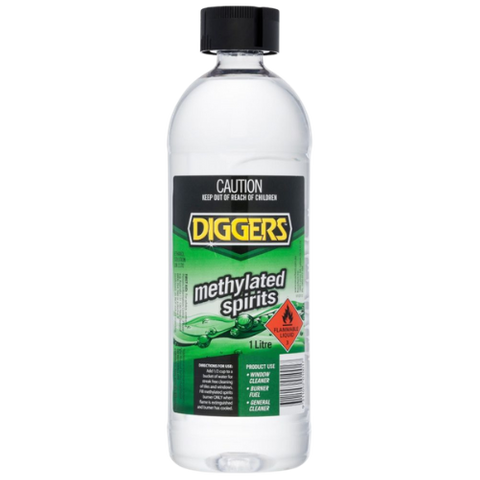 Methylated Spirits 1 Litre Diggers