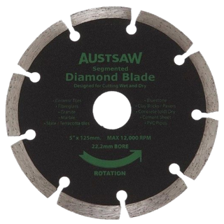 125mm Diamond Blade Segmented 22.2mm