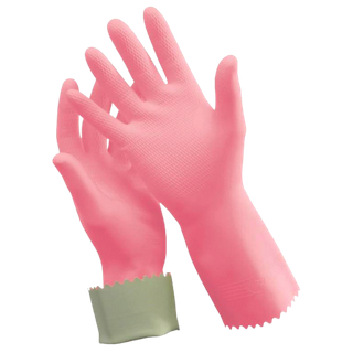 Glove Silver Lined Pink - XL