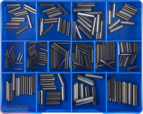 Champion Kit Roll Pins Metric S/Steel