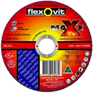 Cut-Off Wheel Flexovit 125 x 1.0mm