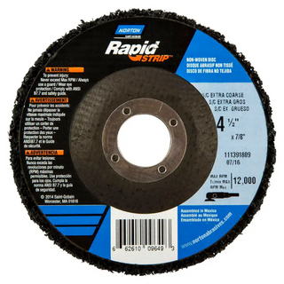 Rapid Clean & Strip Disc 115x22mm Black