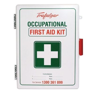 First Aid Kit ABS Plastic Wall Mount