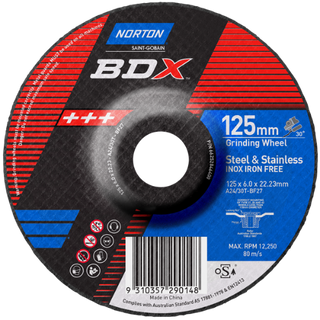 Grinding Wheel 125 x 6.0mm Norton Bdx