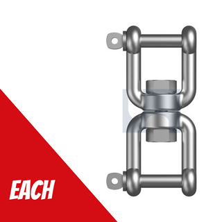 Swivel Jaw + Jaw 6mm x 66mm S/S 316