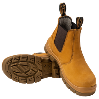 Safety Boot Boss Slip On Wheat Size 10