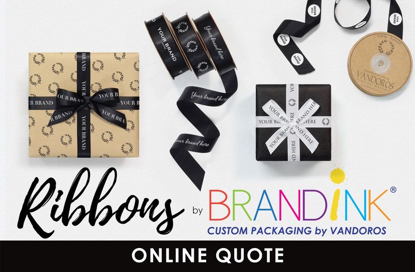 brandink ribbon quote header