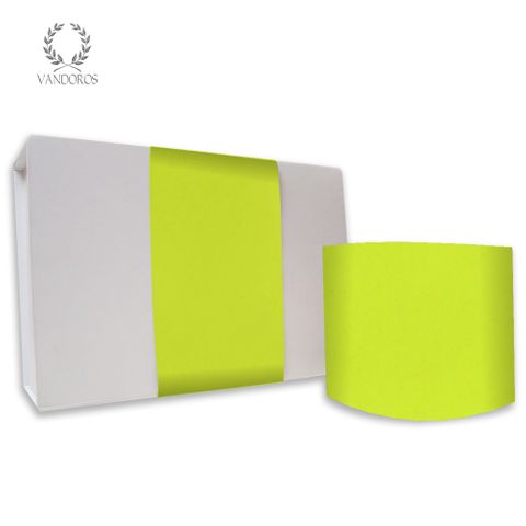 SKINNY WRAP PLAIN NEON LIME 80gsm