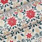 POINSETTIA TRADITIONAL RED/GREEN/GOLD UNCOATED 80gsm