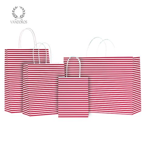 TWISTED HANDLE BAG CANDY RED