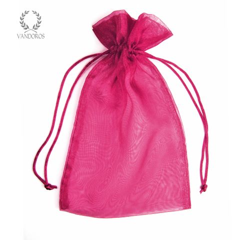 ORGANZA BAG FUCHSIA