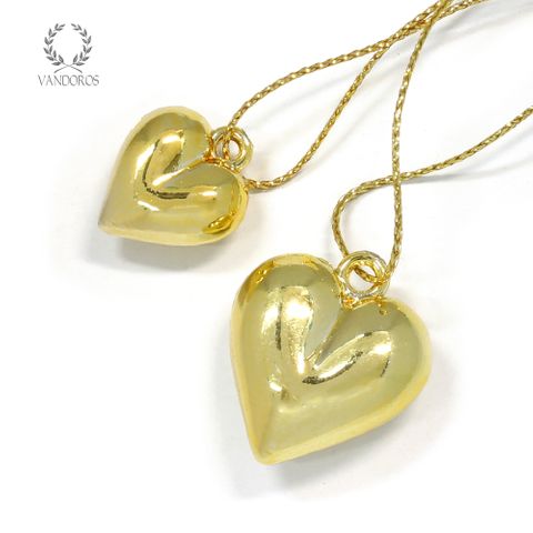 GOLD PLAIN HEART