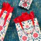 POINSETTIA RED GIFT BAG